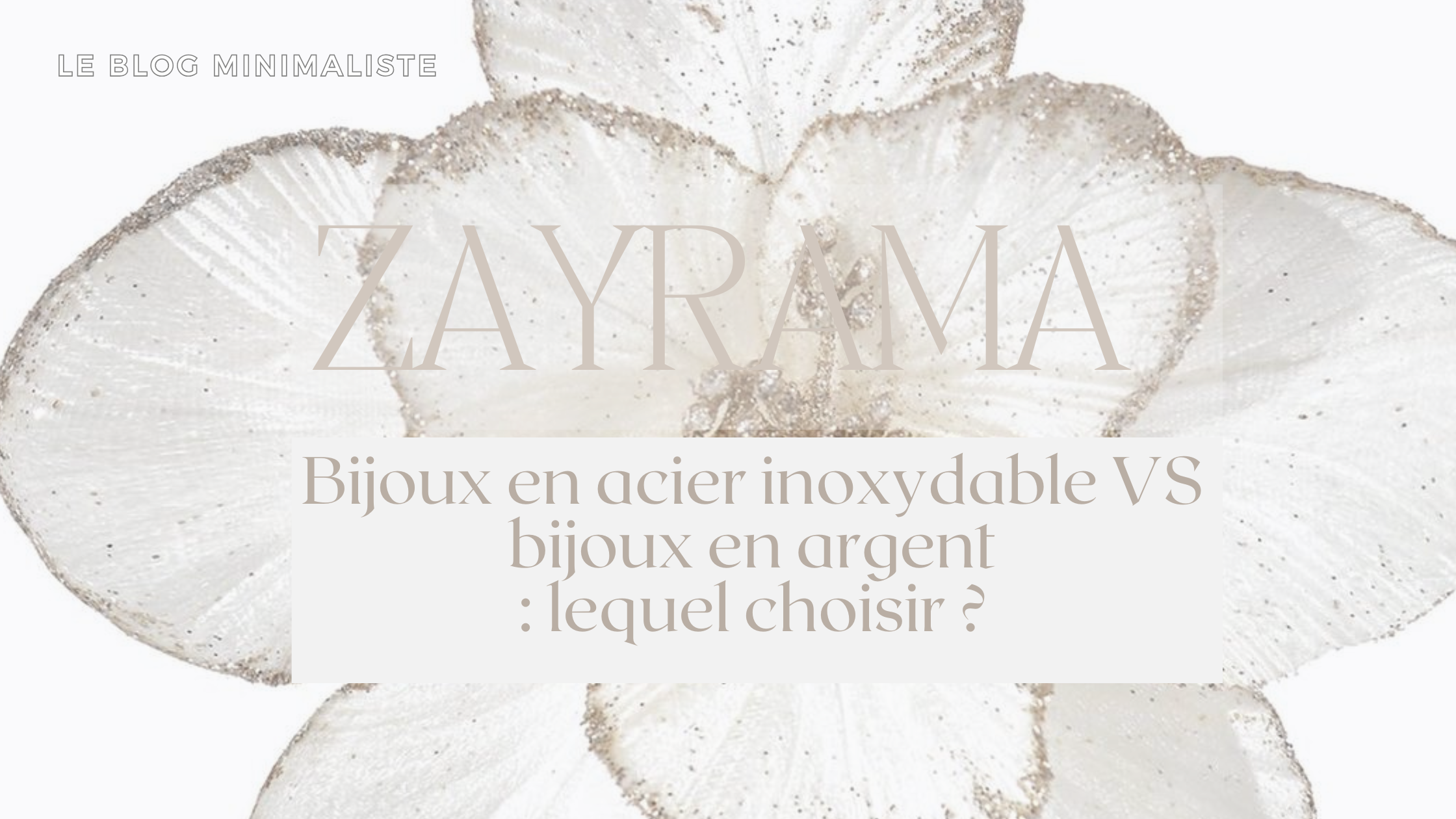 Article 10 : "Bijoux en acier inoxydable VS bijoux en argent : lequel choisir ?"